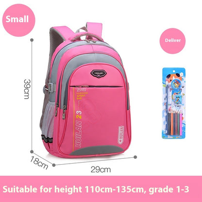 Primary School Student Schoolbag Male Grade 1-3-6 Schoolbag