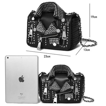 Summer Female Bag Personalized Clothes Bag Rivet Bag