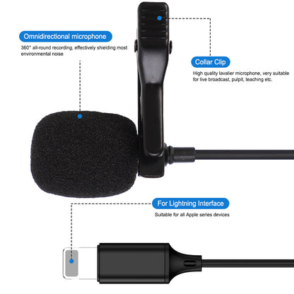 Mobile phone lavalier microphone