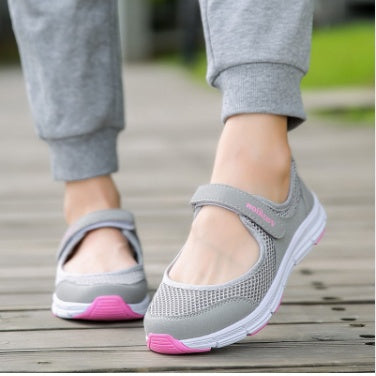 Women's walking flat shoes