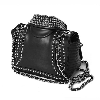 Summer Female Bag Personalized Clothes Bag Rivet Bag