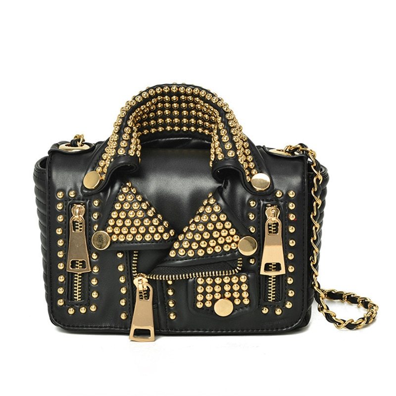 Summer Female Bag Personalized Clothes Bag Rivet Bag