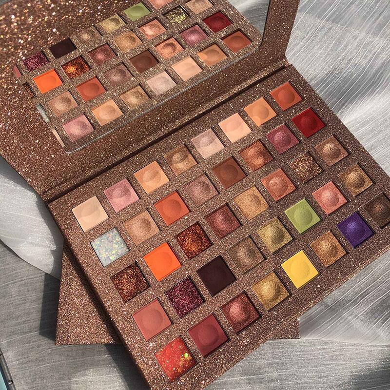 40 Color Makeup Eye Shadow Plate Mashed Potatoes Glitter Matte Sequin Eyeshadow