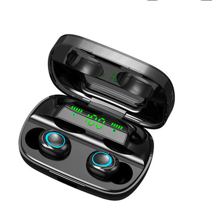 Bluetooth Headset With Microphone LED Display