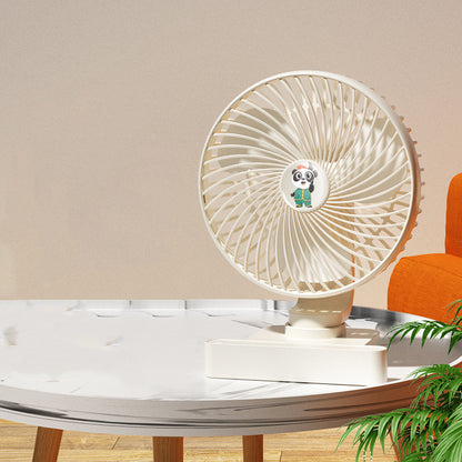 Portable Home Desktop Fan Charging Direct Plug