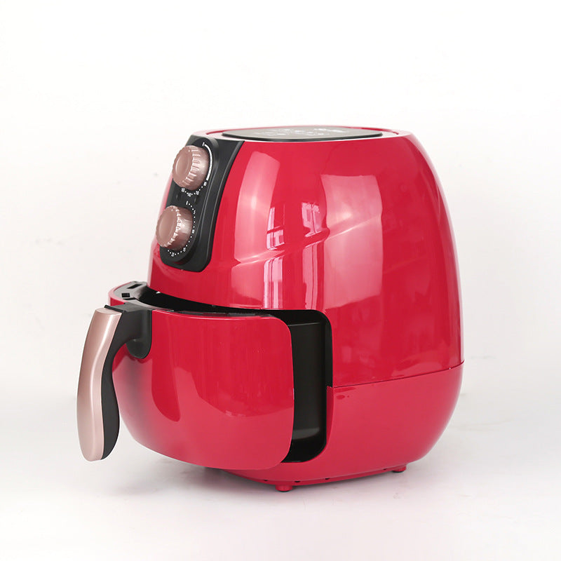 European Standard Plug Smart Air Fryer Black Red