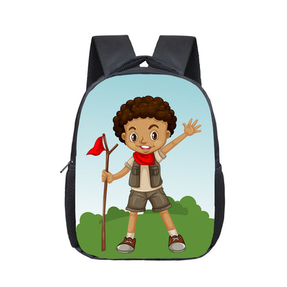 Children cartoon school bag