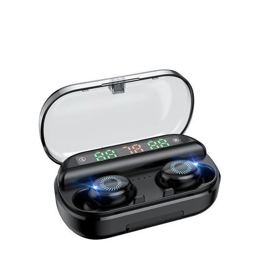 Bluetooth Headset With Microphone LED Display