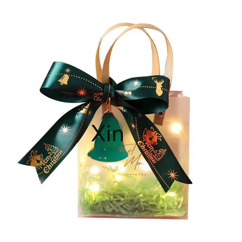 Christmas Gift Packaging Bag Frosted Hand Gift Bag Children Gift Bag