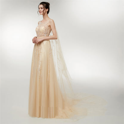 Engerla Wedding Dress Fall New Long Dress