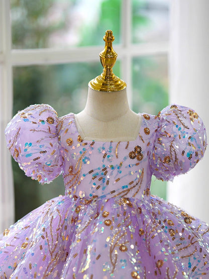 All-match Fashion Wedding Little Girl Princess Dress