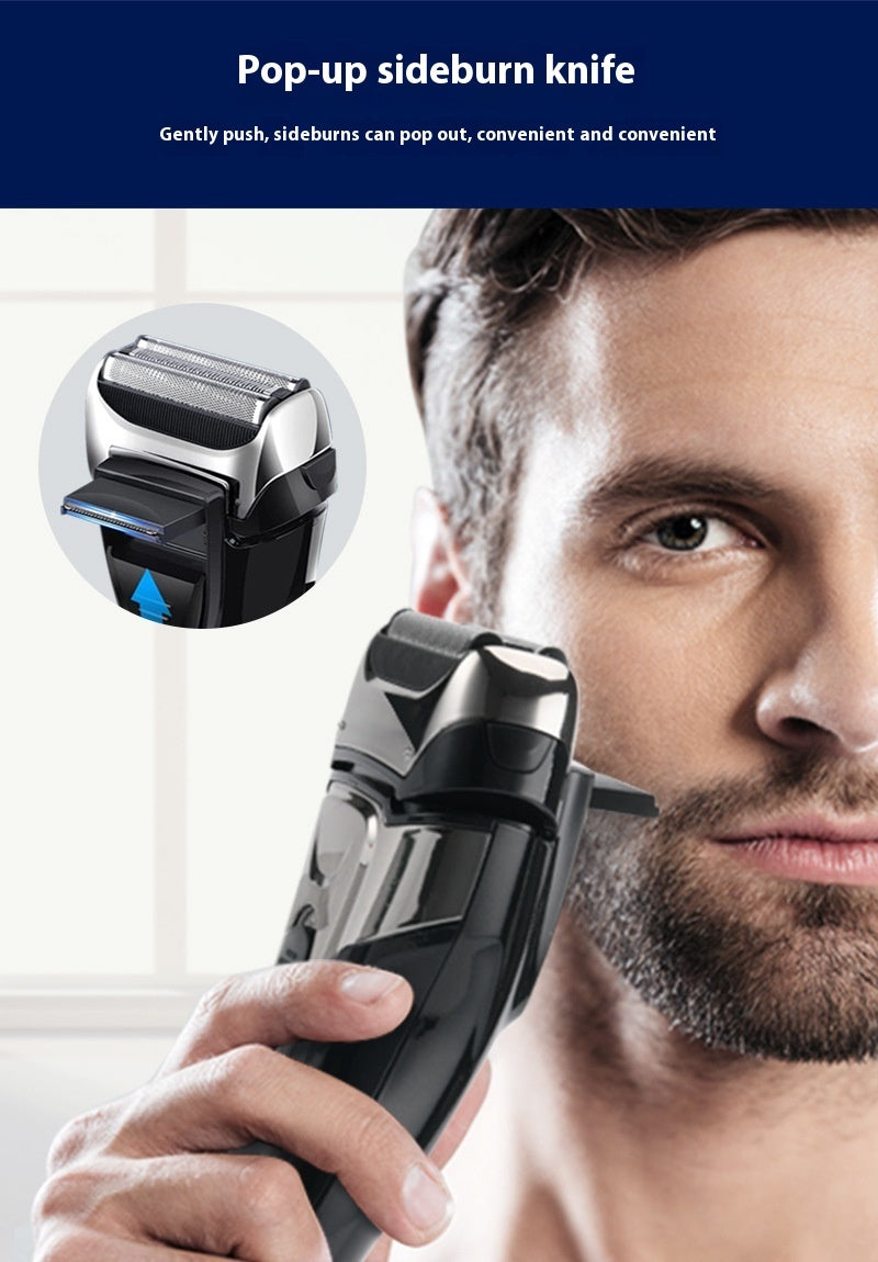 Electric Shaver LED Display Professional Shaver Reciprocating Multifunctional Shaver