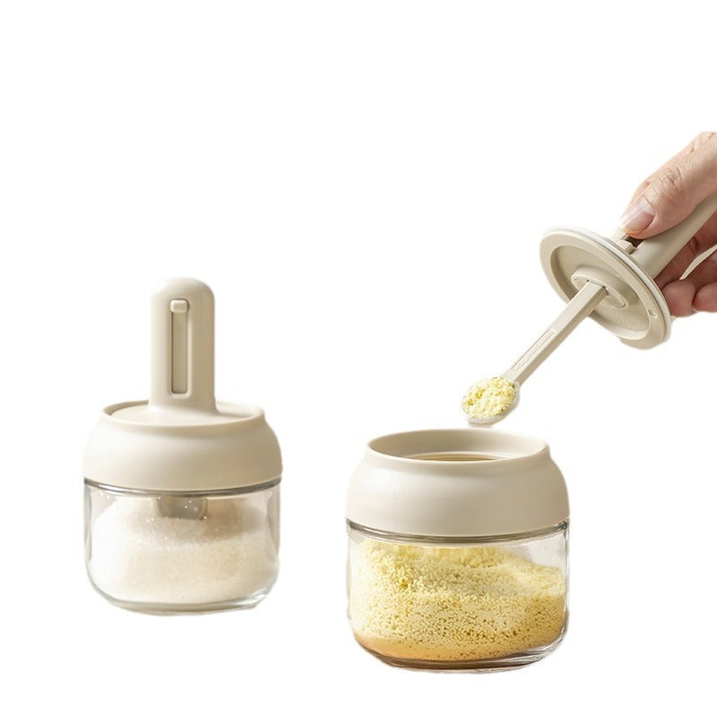 Telescopic Seasoning Glass Kitchen Spice Jar