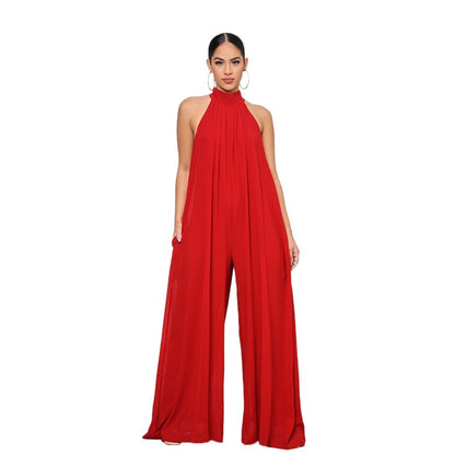 Chiffon Loose Temperament Women's Jumpsuit