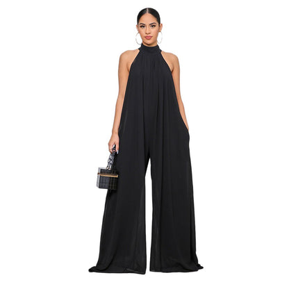 Chiffon Loose Temperament Women's Jumpsuit