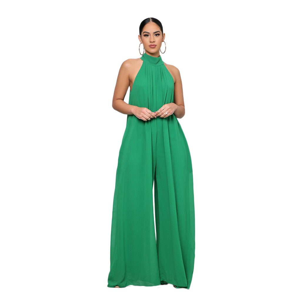 Chiffon Loose Temperament Women's Jumpsuit