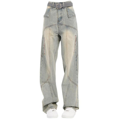 Women's Retro Straight Jeans