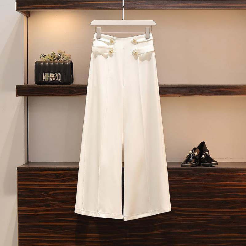 Feminine Suit V-Neck Sleeveless Top High Waist