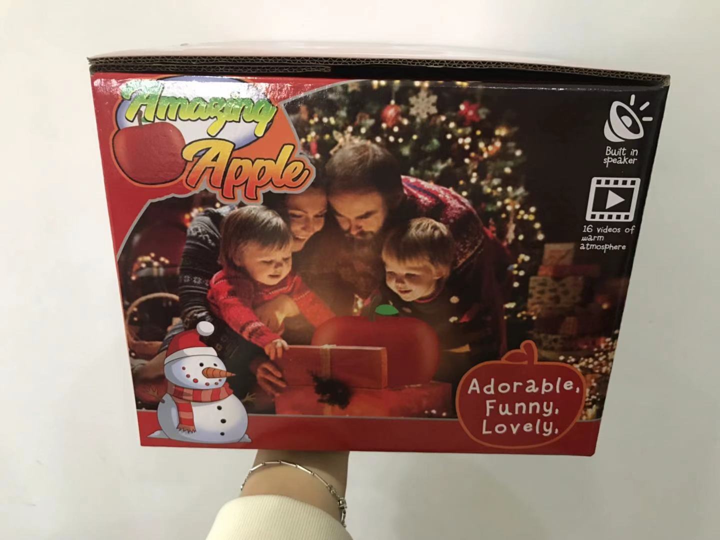 Christmas Apple Light Christmas Eve Atmosphere Projector